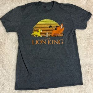 Disney the Lion King T-Shirt • Vintage Style • Dark Gray • Men’s Size Large